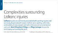 Complexities surrounding Lisfranc injuries